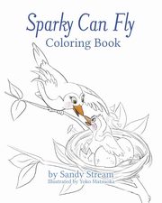 Sparky Can Fly - Coloring Book, Stream Sandy