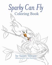 Sparky Can Fly - Coloring Book, Stream Sandy