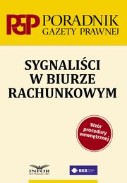 Sygnalici w biurze rachunkowym, 