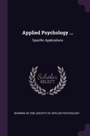 Applied Psychology ..., Hilton Warren