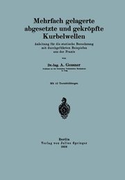 Mehrfach gelagerte, abgesetzte und gekrpfte Kurbelwellen, Gener A.