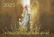 Kalendarz 2025 trjdzielny Niechaj Ci strzeg Anioy, 