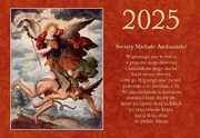 Kalendarz 2025 trjdzielny w. Micha Archanio, 