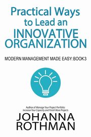 Practical Ways to Lead an Innovative Organization, Rothman Johanna