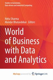 World of Business with Data and Analytics, 