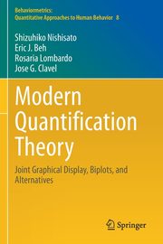 Modern Quantification Theory, Nishisato Shizuhiko