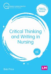 Critical Thinking and Writing in Nursing, Price Bob