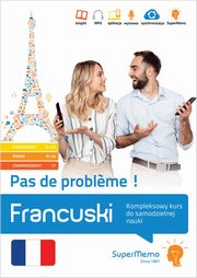 Francuski. Pas de probl?me ! Kompleksowy kurs do samodzielnej nauki (poziom podstawowy A1-A2, redni, Pleciski Jacek, Pleciska Maria