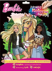 Barbie Zdrapuj koloruj, naklejaj, 
