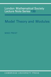 Model Theory and Modules, Prest Mike