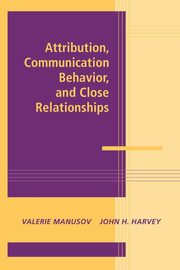 ksiazka tytu: Attribution, Communication Behavior, and Close Relationships autor: 
