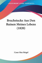 Bruchstucke Aus Den Ruinen Meines Lebens (1820), Heigel Casar Max