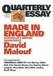 Made in England, Malouf David