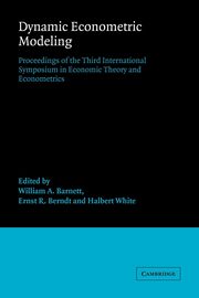 Dynamic Econometric Modeling, 