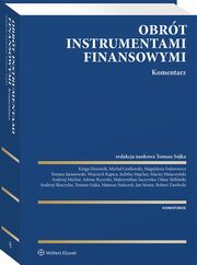 ksiazka tytu: Obrt instrumentami finansowymi. Komentarz autor: 