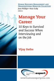 Manage Your Career, Sathe Vijay