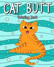 Cat Butt Coloring Book, PaperLand