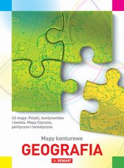 Geografia mapy konturowe, 