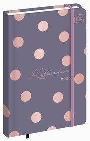 Kalendarz 2023 Ksikowy A6 Metallic Dots, 