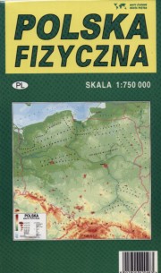 ksiazka tytu: Polska fizyczna-mapa autor: 