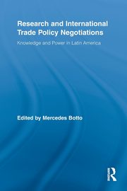 Research and International Trade Policy Negotiations, 