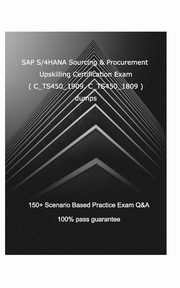 SAP S/4HANA Sourcing and Procurement Upskilling Certification Exam ( C_TS450_1909, C_TS450_1809 ), F SOFYAN