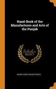 ksiazka tytu: Hand-Book of the Manufactures and Arts of the Punjab autor: Baden-Powell Baden Henry