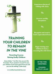 Training Your Children to Remain in the Vine, St. Julian Terita