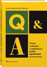 ksiazka tytu: Prawo rodzinne i opiekucze Przed egzaminem autor: Zajczkowska-Burtowy Joanna