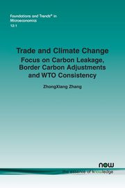 Trade and Climate Change, Zhang ZhongXiang