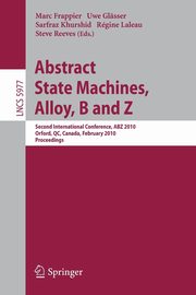 Abstract State Machines, Alloy, B and Z, 
