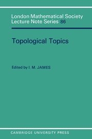 Topological Topics, James I. M.