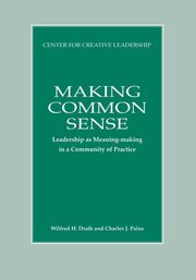 Making Common Sense, Drath Wilfred H.