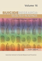 ksiazka tytu: Suicide Research Selected Readings autor: 
