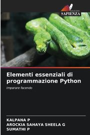 Elementi essenziali di programmazione Python, P KALPANA