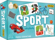 ksiazka tytu: Sport i atrybuty Puzzle edukacyjne autor: 