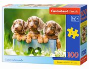 Puzzle Cute Dachshunds 100, 