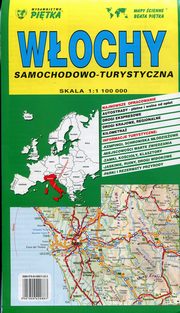 ksiazka tytu: Wochy mapa samochodowo-turystyczna autor: 