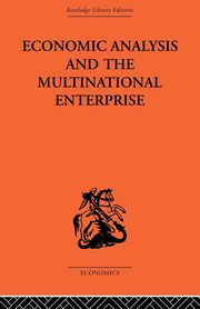 Economic Analysis and Multinational Enterprise, Dunning Professor John H