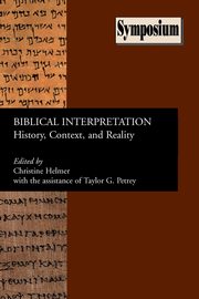 Biblical Interpretation, Petrey Taylor G.