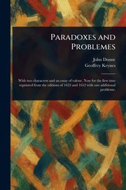 Paradoxes and Problemes, Donne John