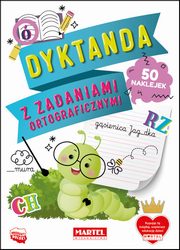 ksiazka tytu: Dyktanda z zadaniami ortograficznymi z naklejkami autor: Michalec Katarzyna