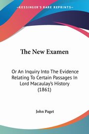 The New Examen, Paget John