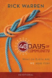 40 Days of Community Devotional, Warren Rick