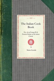 Italian Cook Book, Gentile Maria