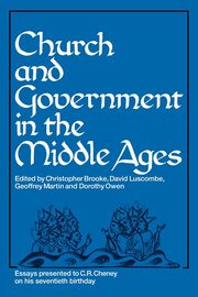 Church and Government in the Middle Ages, 