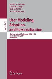 User Modeling, Adaptation and Personalization, 
