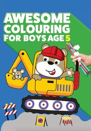 Awesome Colouring Book For Boys Age 5, MacIntyre Mickey