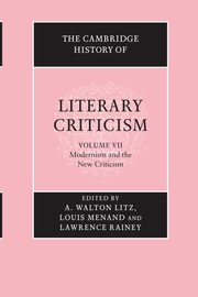Modernism and the New Criticism, 