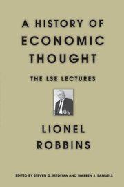 A History of Economic Thought, Robbins Lionel